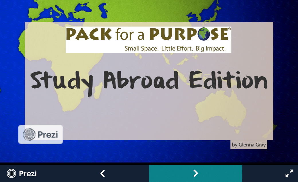 How to Pack for a Purpose - Study Abroad Edition